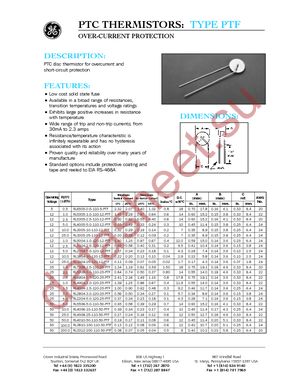 RL3312-200-110-50-PTF datasheet  